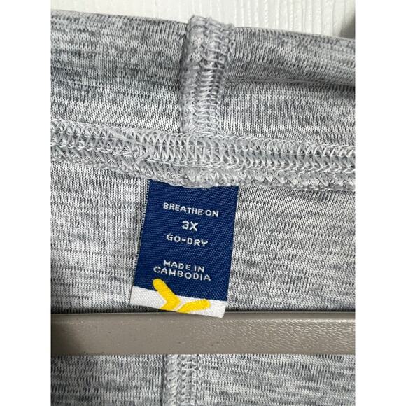 Old Navy Women’s Light Heather Gray Hooded Sweatshirt Size 3XL Soft pockets - Picture 5 of 7